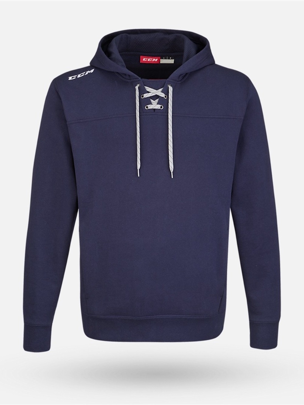 Ccm Fho4ta Ad Team Jersey Hood Navy Sweatshirt Men’s Size Medium